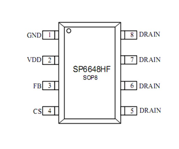 SP6648HF 18WPD/QC快充充电器方案