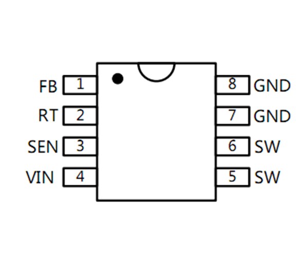 SP1233FL，完美替代HX1314，一款做QC或3.4A车充，低温度，高效率，低功耗的车充芯片