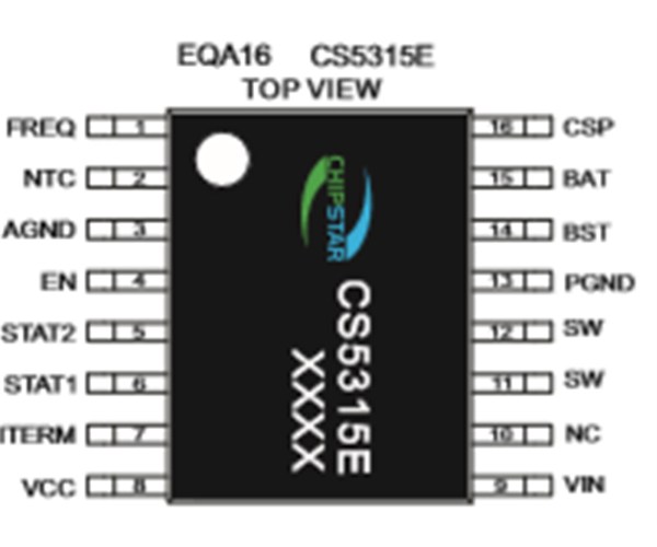 1串2串3串4串锂电池充电管理IC CS531X系列，CS5310 CS5315 CS5318