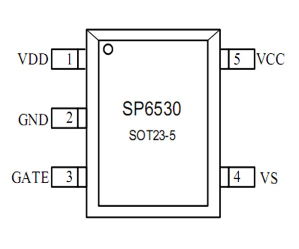 硅动力SP6530,高性能开关电源次级同步整流控制器