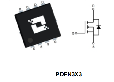 上大科技DWT045N03,30V90A,NMOS,4.1m? @ 10V ，6.6m? @ 4.5V